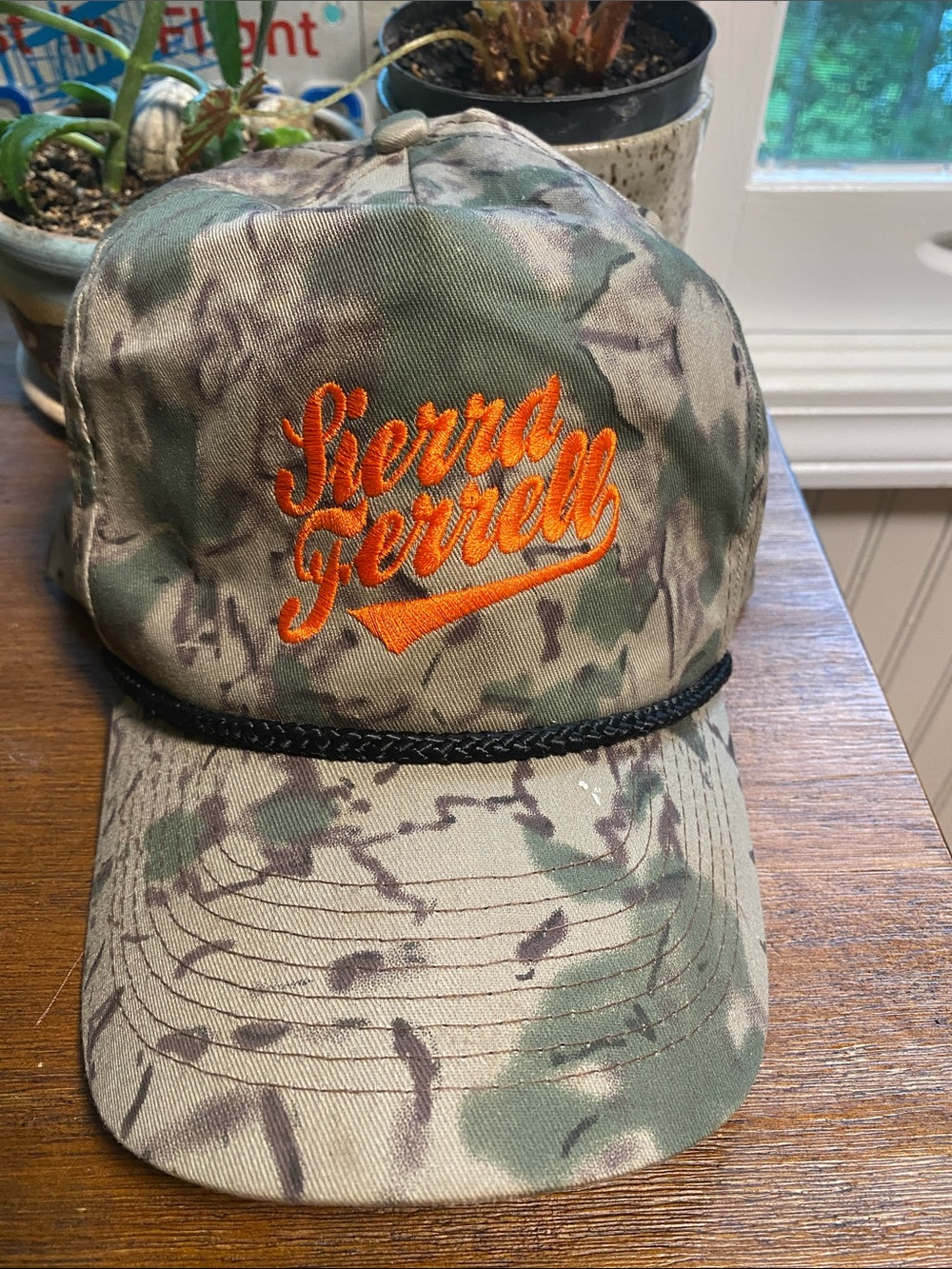 Sierra Ferrell Camo Hat NWOT